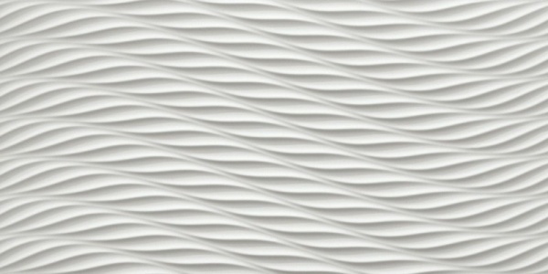 Плитка настенная 3D TWIST WHITE MATT 40*80
