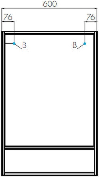 Флай 60 Зеркало-Шкаф белый, дуб крафт в Сочи и Адлере Флай 60 Зеркало-Шкаф белый, дуб крафт в Сочи и Адлере