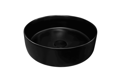 Раковина Kerald 355*355*120 мм накладная, черный матовый