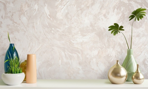 Обои Ateliero Sonya, винил на флизелиновой основе, 1,06 x 10,05 м, цвет капучино однотон в Сочи и Адлере