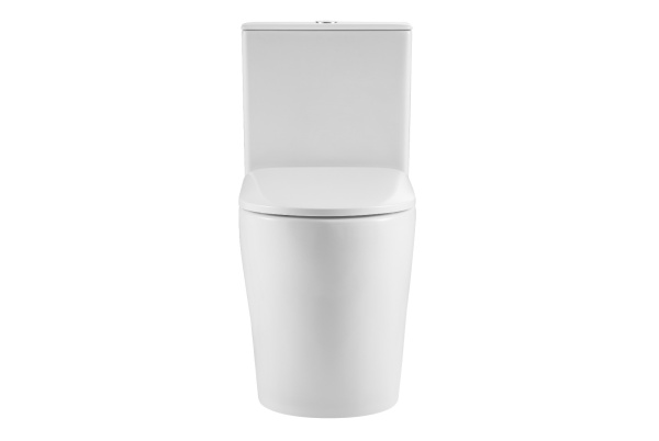 Унитаз-компакт Kerald ARC (Арки) безободковый, Торнадо 600*375*830 мм,с сиденьем микролифт дюропласт в Сочи и Адлере