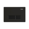Клавиша Sole S0120 black к системе инсталляции Sole для подвесного унитаза, без толкателей 