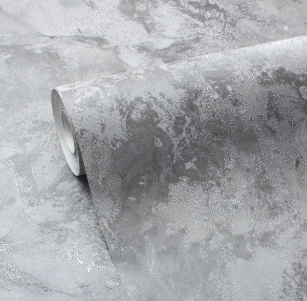 Обои Victoria Stenova Odyssey, Винил горячего тиснения, 1.06*10.05м, Серый однотон в Сочи и Адлере