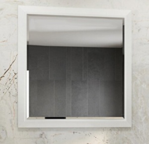 COMFORTY Зеркало "Империя-80" белый глянец COMFORTY Зеркало "Империя-80" белый глянец