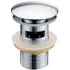 Донный клапан для раковины хром с переливом Gid CH100-1