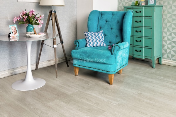 SPC Каменно-полимерная напольная плитка 43кл. 4V ЭКВАЛИПТ(1220х183х4мм) уп.2,232м2/10шт.