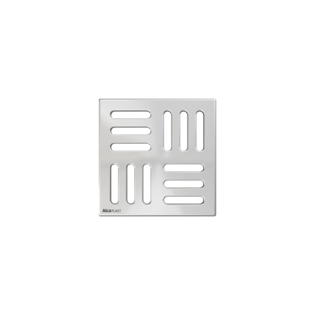 Сливной трап 105 × 105/50, подводка – боковая, решетка – нержавеющая сталь, гидрозатвор – комб в Сочи и Адлере