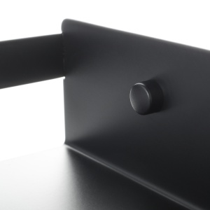 HOTEL FX-31003G Полка прямоугольная одноэтажная, черный в Сочи и Адлере