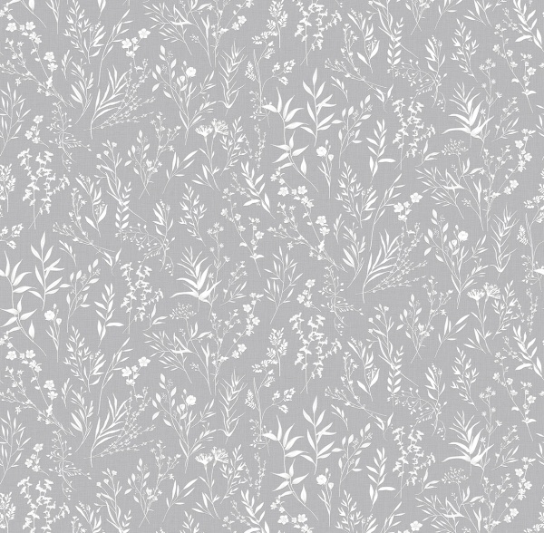 Обои Victoria Stenova Lavanda, винил на флизелиновой основе, 1,06*10,05м, серый мотив