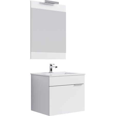 БРИГ 60 Тумба подвесная, один ящик с раковиной QUADRO 60 (Ш60,5хВ51хГ47) Br.01.06/1/W+Quadro 60 в Сочи и Адлере БРИГ 60 Тумба подвесная, один ящик с раковиной QUADRO 60 (Ш60,5хВ51хГ47) Br.01.06/1/W+Quadro 60 в Сочи и Адлере