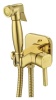 Смеситель Lemark Solo LM7165G с гигиеническим душем, встраиваемый, золото