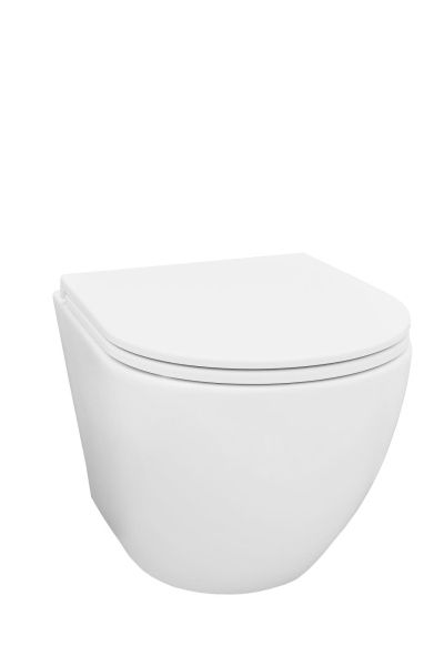 Унитаз подвесной Kerald GEMINI безободковый 495*360*365, сиденье дюропласт, микролифт (soft close). Унитаз подвесной Kerald GEMINI безободковый 495*360*365, сиденье дюропласт, микролифт (soft close).