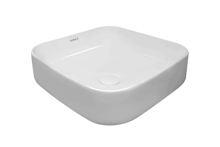 Раковина Kerald 390*390*130 мм накладная, белый Раковина Kerald 390*390*130 мм накладная, белый