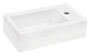 Раковина мебельнная AQUATON Эрис 46 (правый), белая (1WH301972) в Сочи и Адлере Раковина мебельнная AQUATON Эрис 46 (правый), белая (1WH301972) в Сочи и Адлере