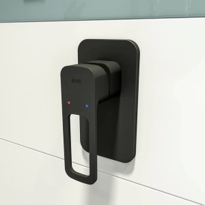 Встраиваемый смеситель с одним выходом, черный, Slide, IDDIS, SLIBL00i66 в Сочи и Адлере Встраиваемый смеситель с одним выходом, черный, Slide, IDDIS, SLIBL00i66 в Сочи и Адлере