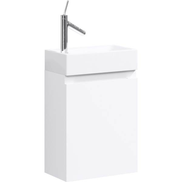 ЛЕОН-МP Тумба подвесная, белая с раковиной ЮМАН 40 (Ш40хВ60хГ22) ЛЕОН-МP Тумба подвесная, белая с раковиной ЮМАН 40 (Ш40хВ60хГ22)