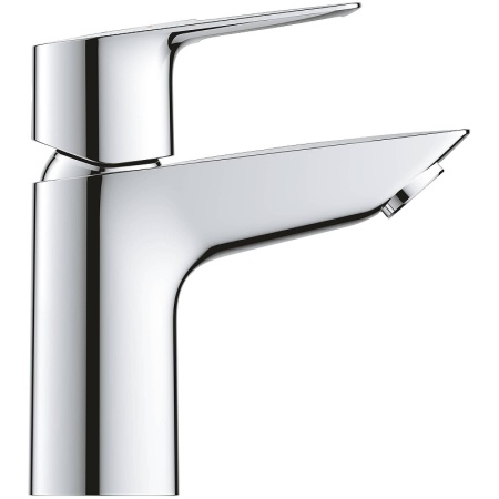 23337001 GROHE BauLoop Смеситель для раковины с ограничителем температуры, гладкий корпус, размер S, хром  в Сочи и Адлере