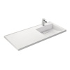 Лондри 120 Раковина белая Правая