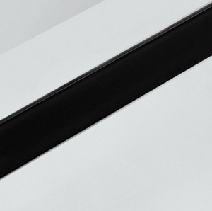 GL1204-650 GLASS - Решетка для водоотводящего желоба (Стекло черное )  в Сочи и Адлере