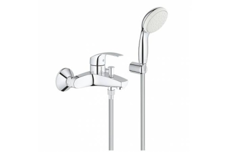 3330220A Смеситель для ванны Grohe Eurosmart Хром (3330220A)