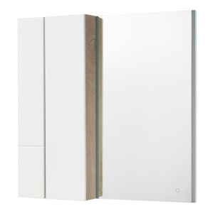 Шкафчик Aquaton модуль Мишель 43 дуб эндгрейн, белый 1A244203MIX40  в Сочи и Адлере Шкафчик Aquaton модуль Мишель 43 дуб эндгрейн, белый 1A244203MIX40  в Сочи и Адлере