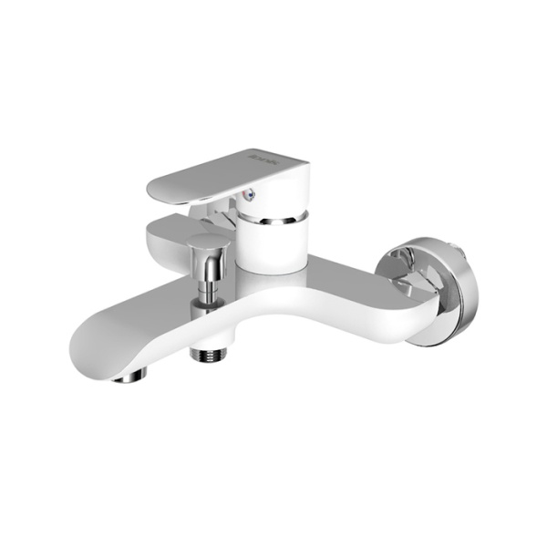 Смеситель для ванны, белый/хром, Calipso, IDDIS, CALSB00i02WA Смеситель для ванны, белый/хром, Calipso, IDDIS, CALSB00i02WA