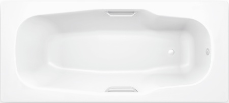 Стальная ванна BLB Atlantica HG 180x80 B80J handles