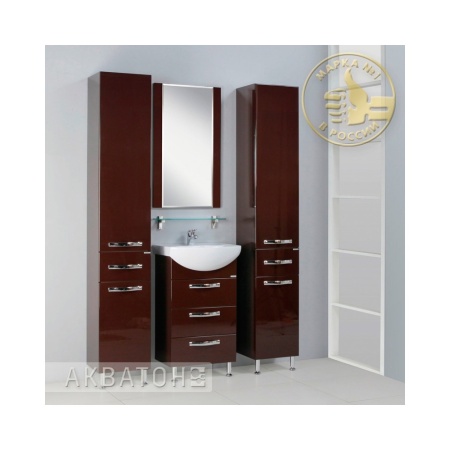 АРИЯ 65 Зеркало темно-коричневое без полки в Сочи и Адлере