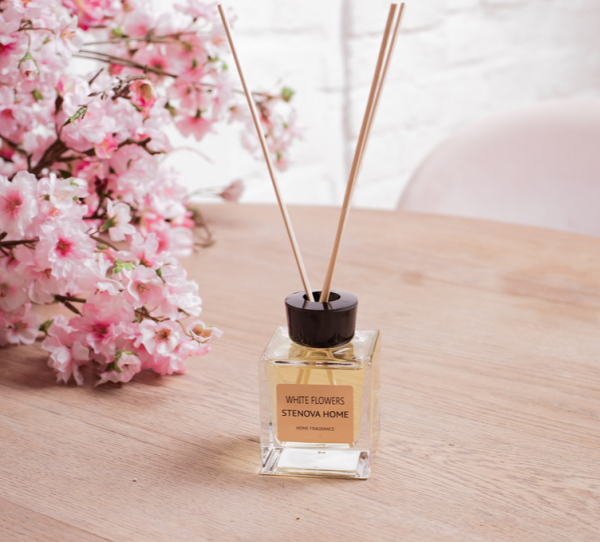 Аромадиффузор с палочками WHITE FLOWERS, ОБЪЕМ: 100 мл