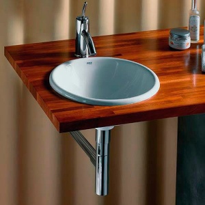 Раковина Roca Foro 400х180 мм, врезная сверху в Сочи и Адлере Раковина Roca Foro 400х180 мм, врезная сверху в Сочи и Адлере