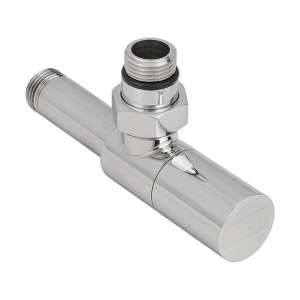 Вентиль угловой "СУНЕРЖА" G 1/2" НР х G 1/2" НР хром Вентиль угловой "СУНЕРЖА" G 1/2" НР х G 1/2" НР хром
