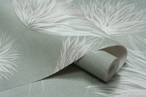 Обои Freedom Тельма, винил на флизелиновой основе, 1,06*10,05м, Зелёный мотив в Сочи и Адлере