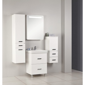 АМЕРИНА 60Н тумба 2 ящика на ножках белый в Сочи и Адлере АМЕРИНА 60Н тумба 2 ящика на ножках белый в Сочи и Адлере