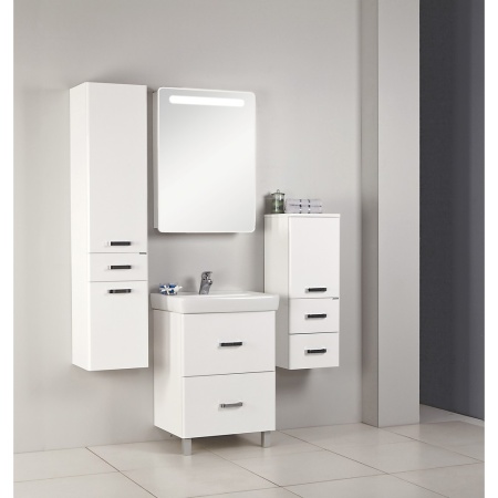 АМЕРИНА 60Н тумба 2 ящика на ножках белый в Сочи и Адлере