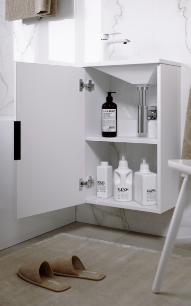 ACCENT 40 Тумба с умывальником Malaga 420, цвет белый, ACC0104W в Сочи и Адлере ACCENT 40 Тумба с умывальником Malaga 420, цвет белый, ACC0104W в Сочи и Адлере