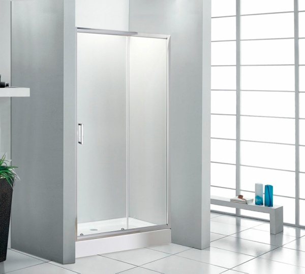 Душевая дверь Veconi VN-46 Арт.VN46-120-01-C5 Стекло прозрачное/6 мм в Сочи и Адлере